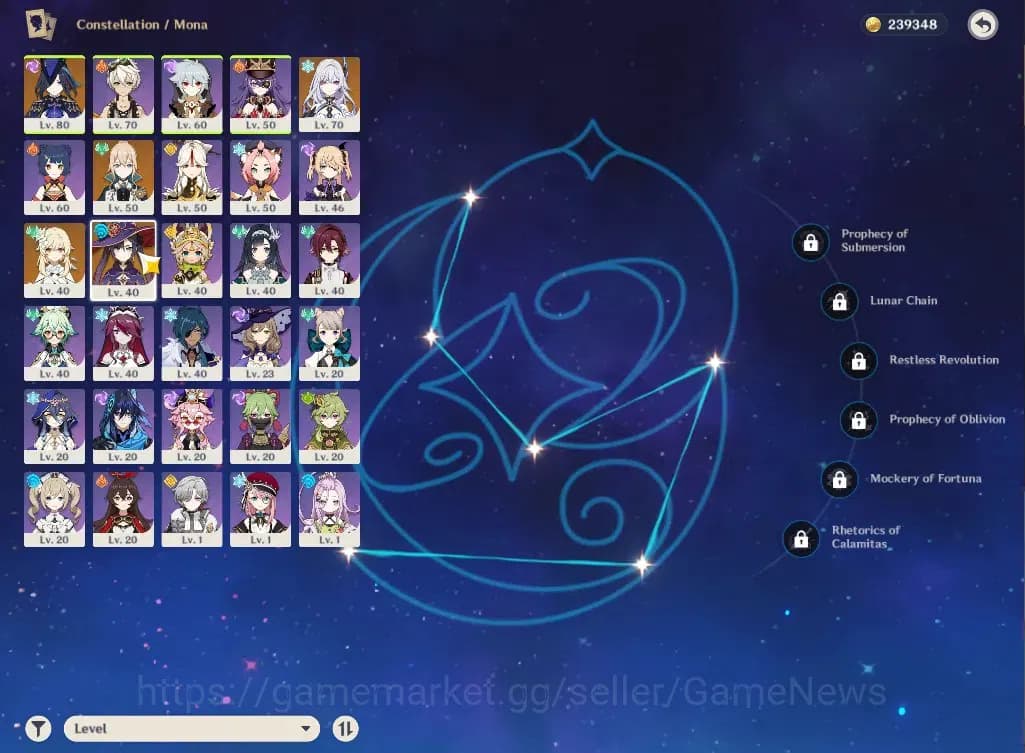 Genshin Impact Accounts ASIA|AR46|2Limited+25(*4Character)|Skrik,Clorinde, image 6