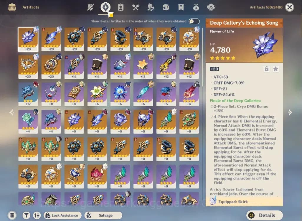 Genshin Impact Accounts ASIA|AR46|2Limited+25(*4Character)|Skrik,Clorinde, image 8