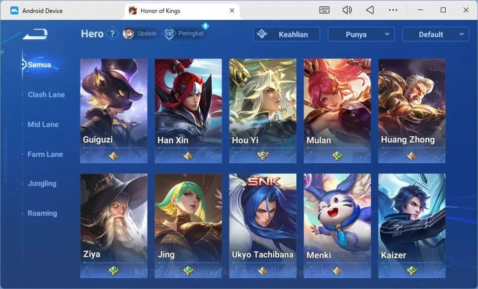 Honor of Kings Accounts Global | 80H | Legend Luna, LNY Da Qiao, Blessed D image 18