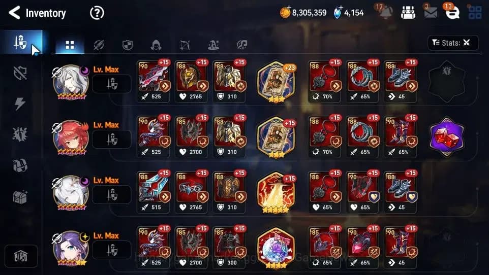 Epic Seven Accounts GLOBAL Unverif|New Era|9 ML(Salome,LOTScales,Har s image 11