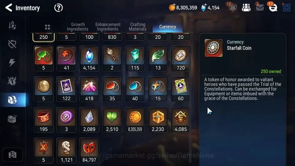 Epic Seven Accounts GLOBAL Unverif|New Era|9 ML(Salome,LOTScales,Har s image 16