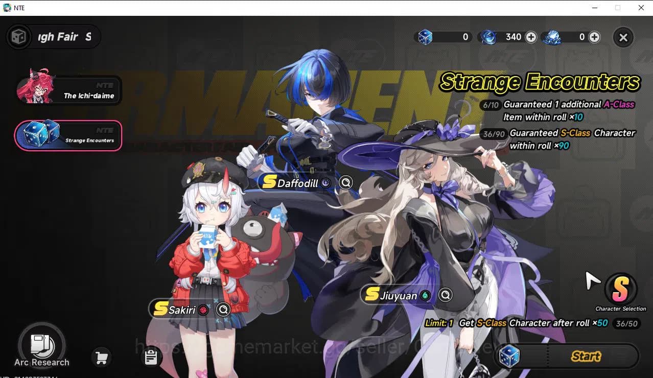 Neverness to Everness Accounts GLOBAL EU |HL 3| 1 SSR Limited Nanally | 3 SR [Min image 10