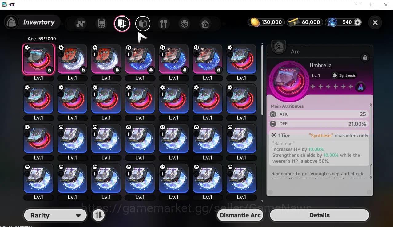 Neverness to Everness Accounts GLOBAL EU |HL 3| 1 SSR Limited Nanally | 3 SR [Min image 3