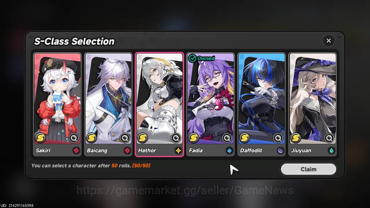 Neverness to Everness Accounts GLOBAL EU|HL 3| 2 SSR (Nanally,Fadia)+1 Selector| image 13