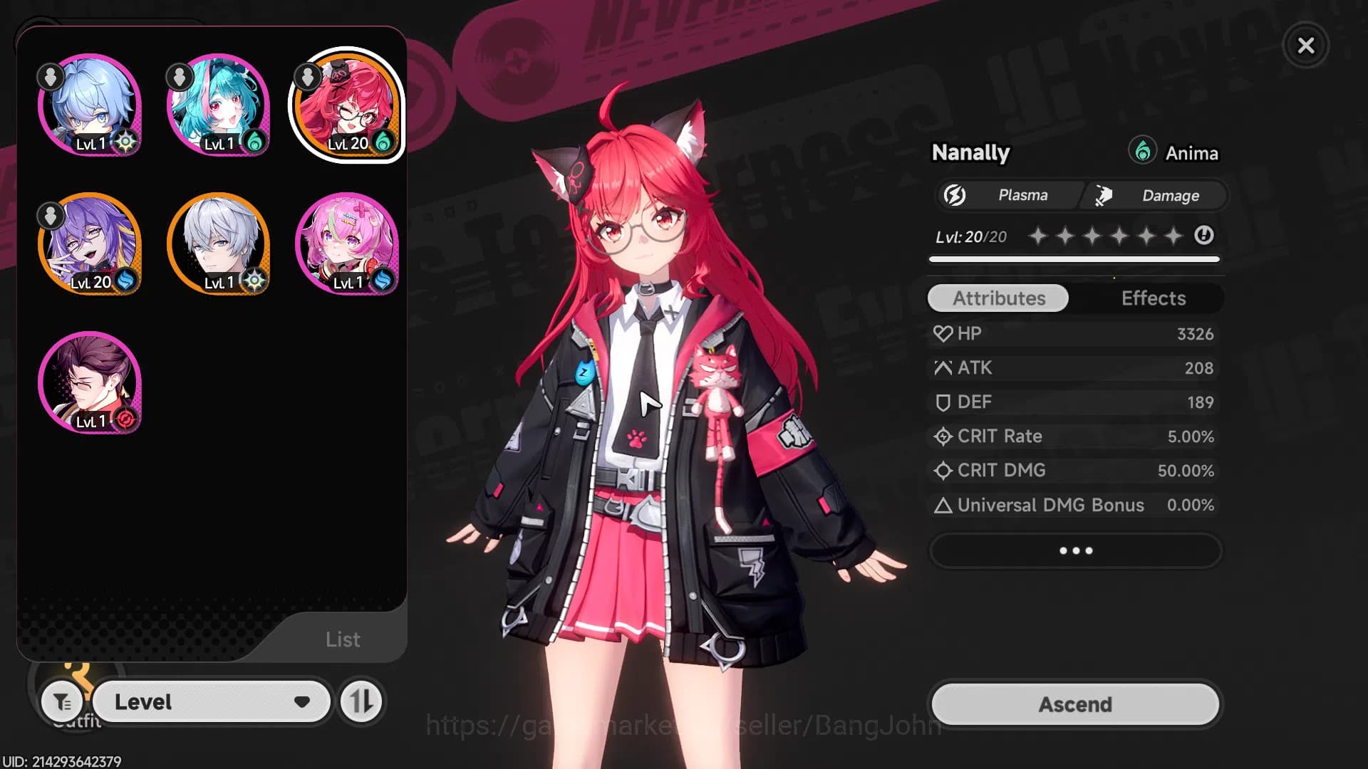 Neverness to Everness Accounts EU | Starter Lv 3 | 2 S Char Nanally, Fadia + 4 A image 13
