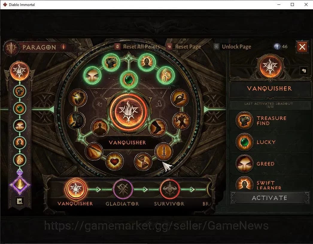 Diablo Immortal Accounts OCE - Azmodan|CS ON|Lv60(846)|Druid|CR 44k|Reso 42 image 12