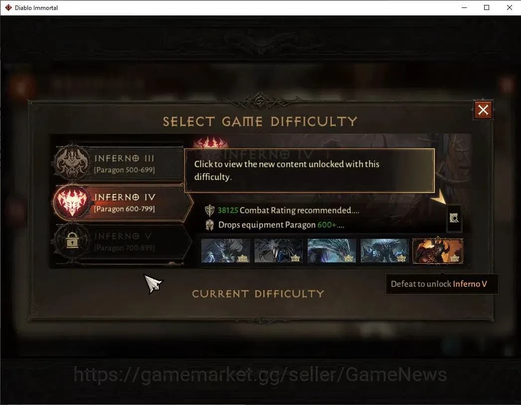 Diablo Immortal Accounts OCE - Azmodan|CS ON|Lv60(846)|Druid|CR 44k|Reso 42 image 14