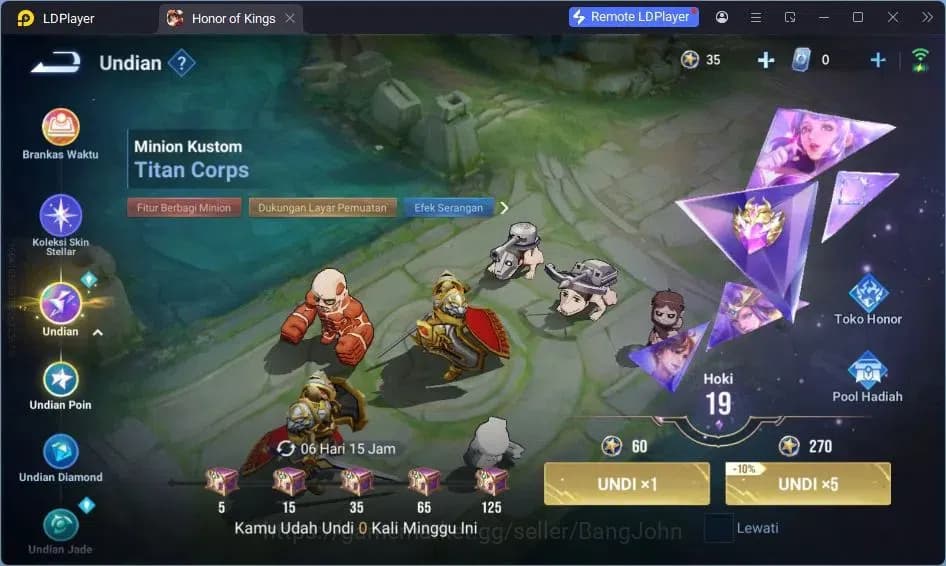 Honor of Kings Accounts GLOBAL|59HR|50SK|LNY2024 LadySun,SunCe,DaQiao|KIC image 9