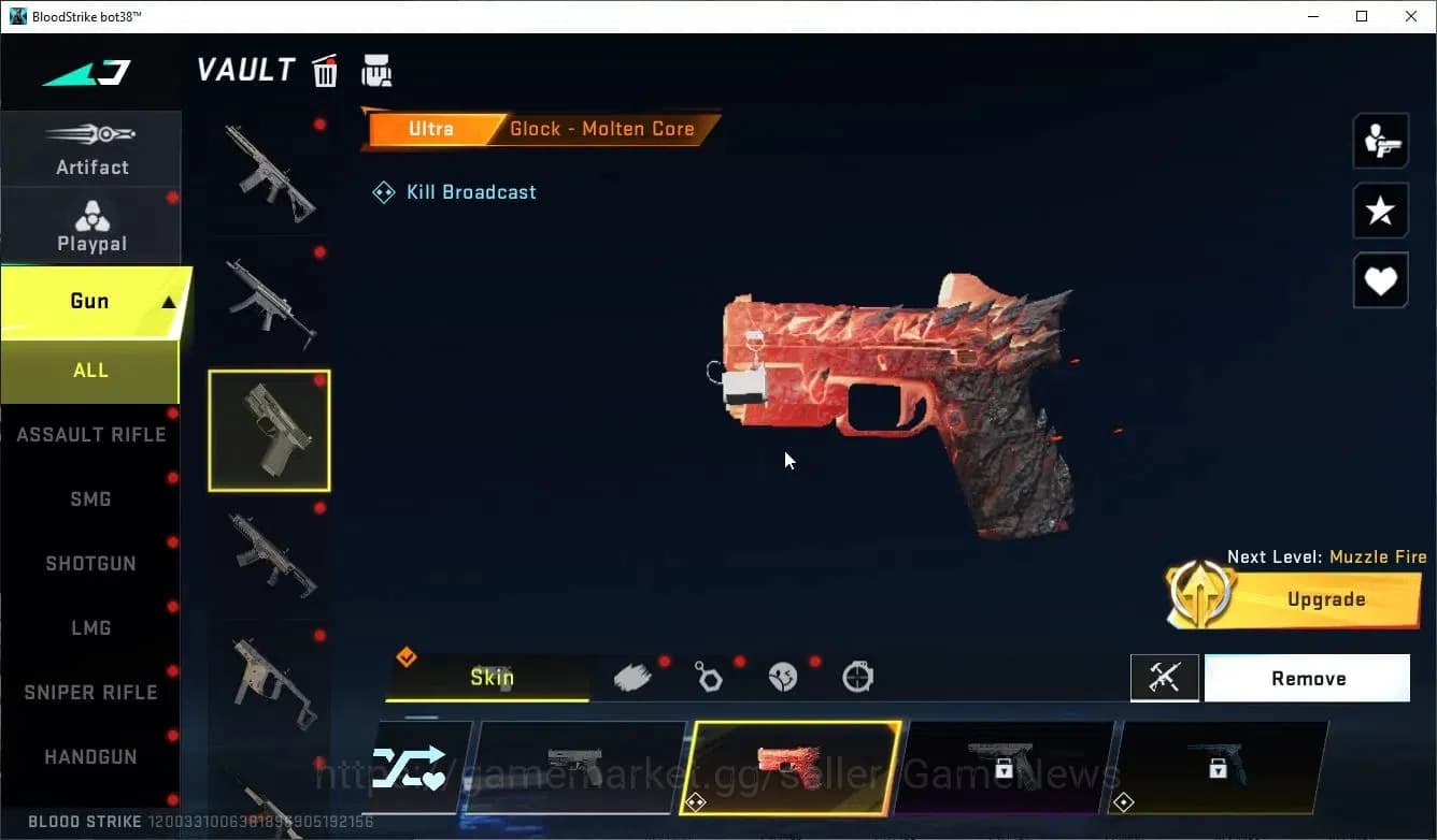 Blood Strike Accounts ASIA|ETERNAL Deagle-Scorpius|7 ULTRA[AK47-Midnight image 12