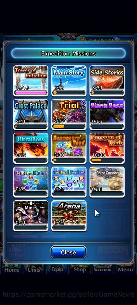 Grand Summoners Accounts Global|Rank 65|19 Ascend|SayakaTW,EmiyaTW,Summer M image 12