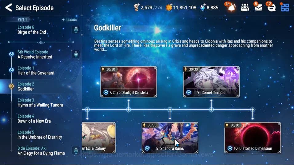 Epic Seven Accounts GLOBAL Unverif|New Era|9 ML(Salome,LW Peira,SP Pol image 10