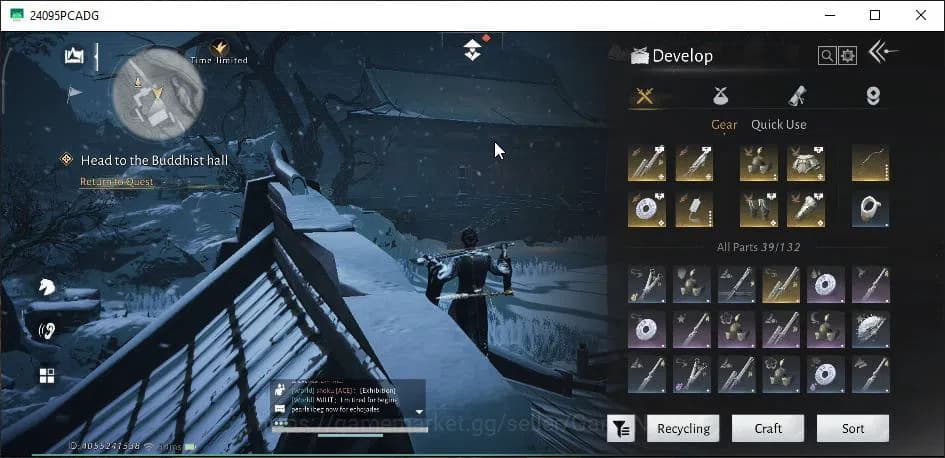 Where Winds Meet Accounts GLOBAL|Lv 90|GS 23K|1 Harmonic Core+6,4K Jade|Stra image 19