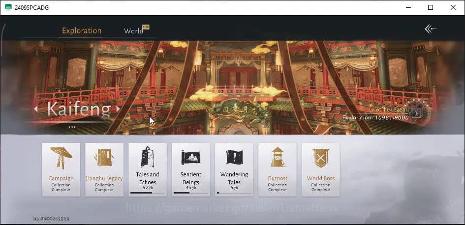 Where Winds Meet Accounts GLOBAL|Lv 90|GS 23K|1 Harmonic Core+6,4K Jade|Stra image 7