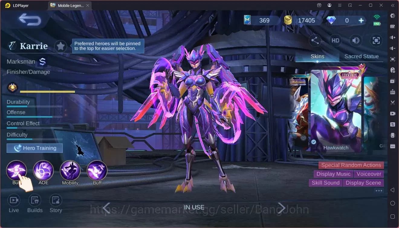 Mobile Legends: Bang Bang Accounts Global|Hero 114|Skin 218|Renowned|Prime YZ,Claude| image 3