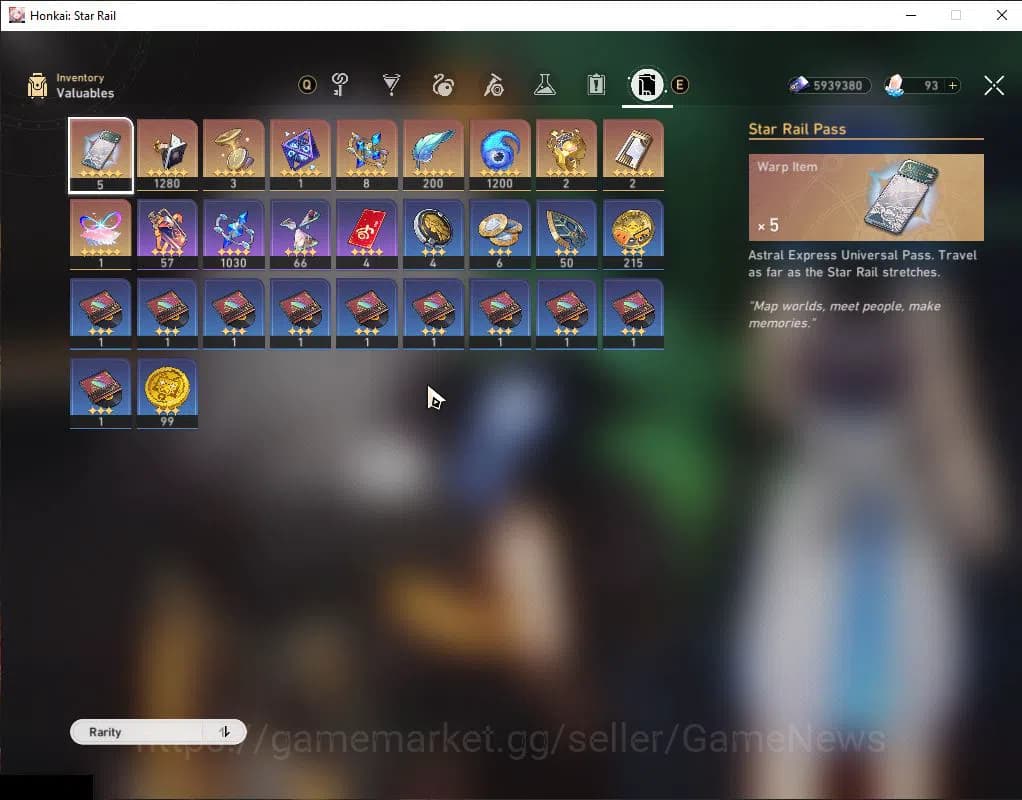 Honkai Star Rail Accounts ASIA|TL 40|2 Golden Comp|5 Limited| SW 999, Yao Gu image 4