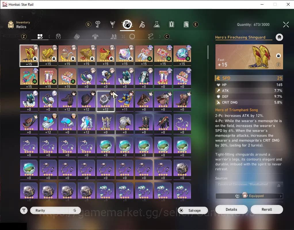 Honkai Star Rail Accounts ASIA|TL 40|2 Golden Comp|5 Limited| SW 999, Yao Gu image 6