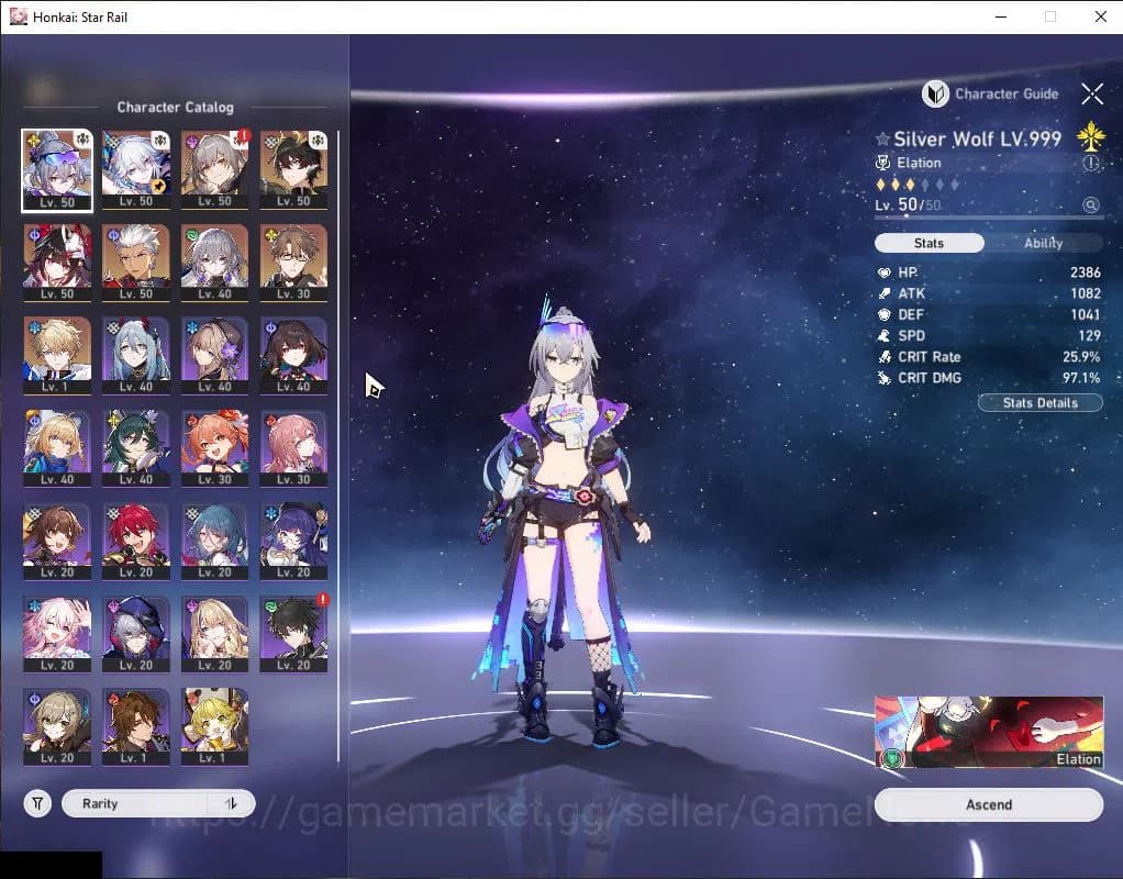 Honkai Star Rail Accounts ASIA|TL 40|2 Golden Comp|5 Limited| SW 999, Yao Gu image 9