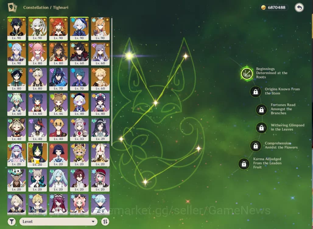 Genshin Impact Accounts ASIA|AR56|PremTeam Mavuika|6Limited+2(*5WEP)|Furin image 14