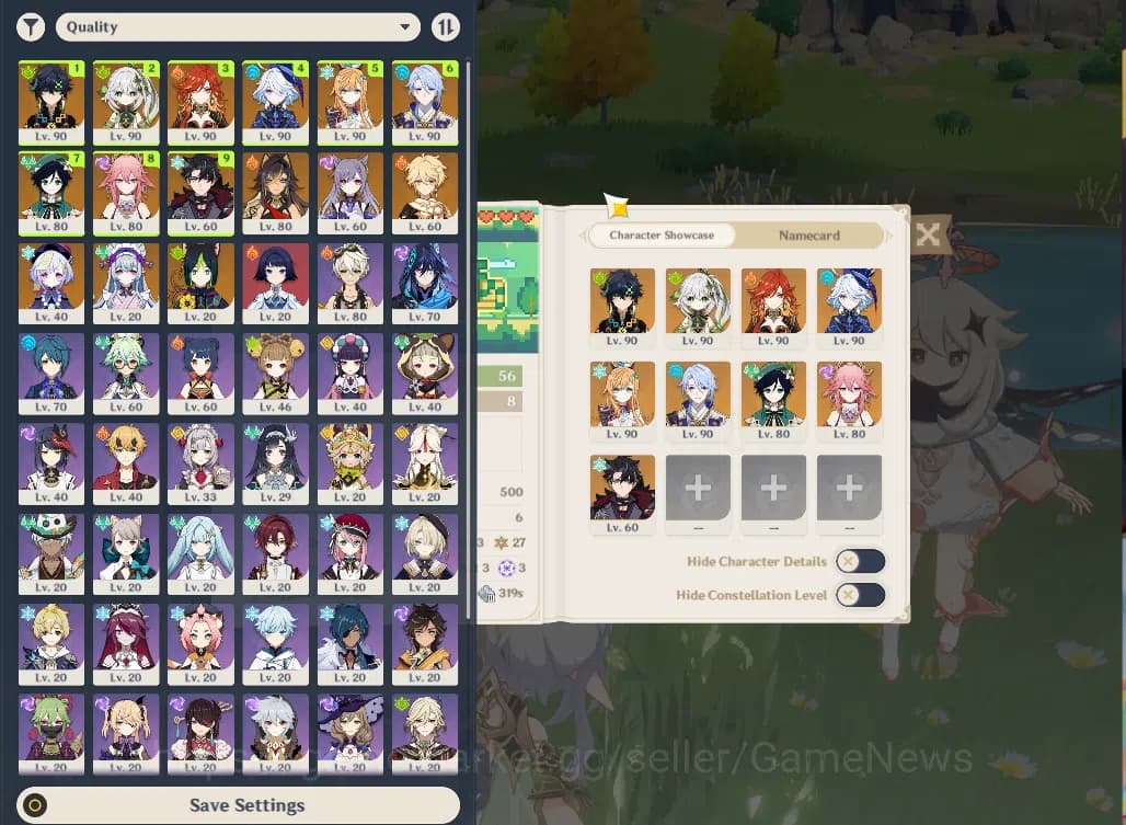 Genshin Impact Accounts ASIA|AR56|PremTeam Mavuika|6Limited+2(*5WEP)|Furin image 18