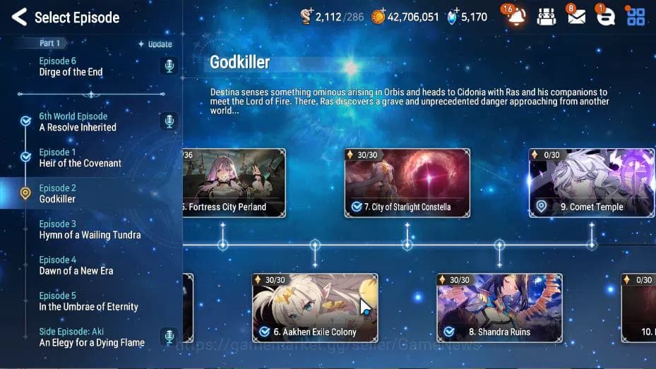 Epic Seven Accounts GLOBAL Unverif|New Era|6 ML(Salome,NM Luna,BoRunka image 12