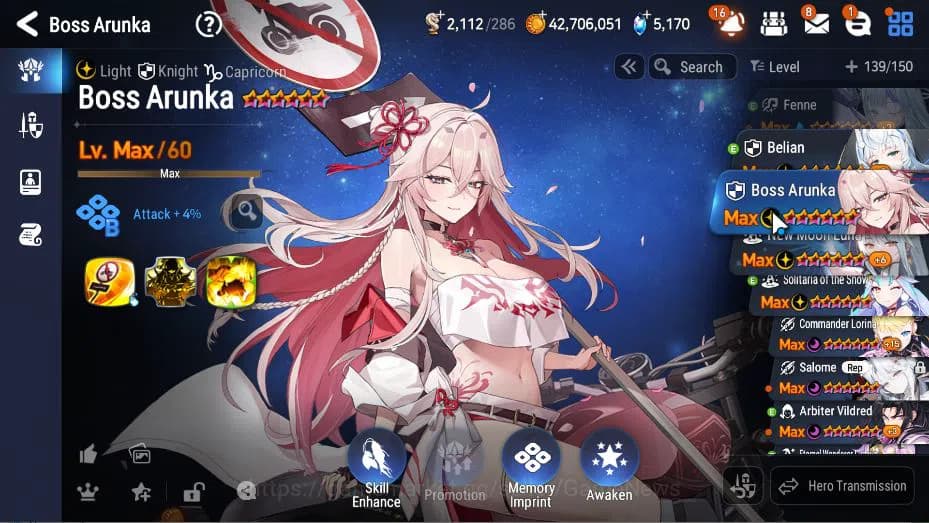 Epic Seven Accounts GLOBAL Unverif|New Era|6 ML(Salome,NM Luna,BoRunka image 2