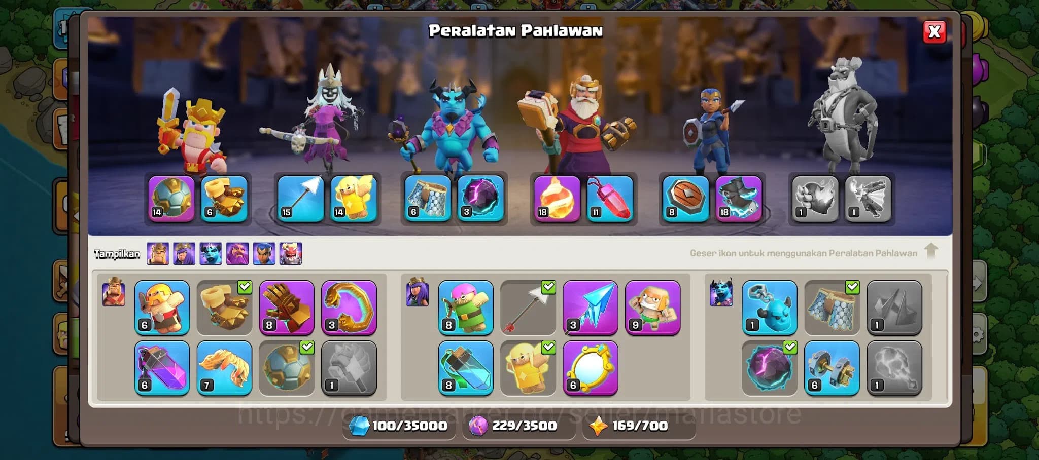 Clash of Clans Accounts TH16 Max Witch Lvl 18 Global #27, AQ 75 BK 70 GW 5 image 13