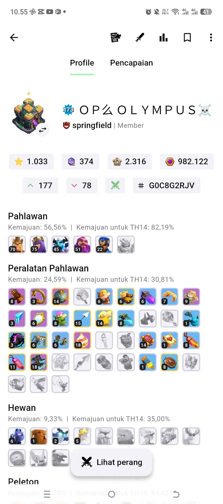 Clash of Clans Accounts TH16 Max Witch Lvl 18 Global #27, AQ 75 BK 70 GW 5 image 19