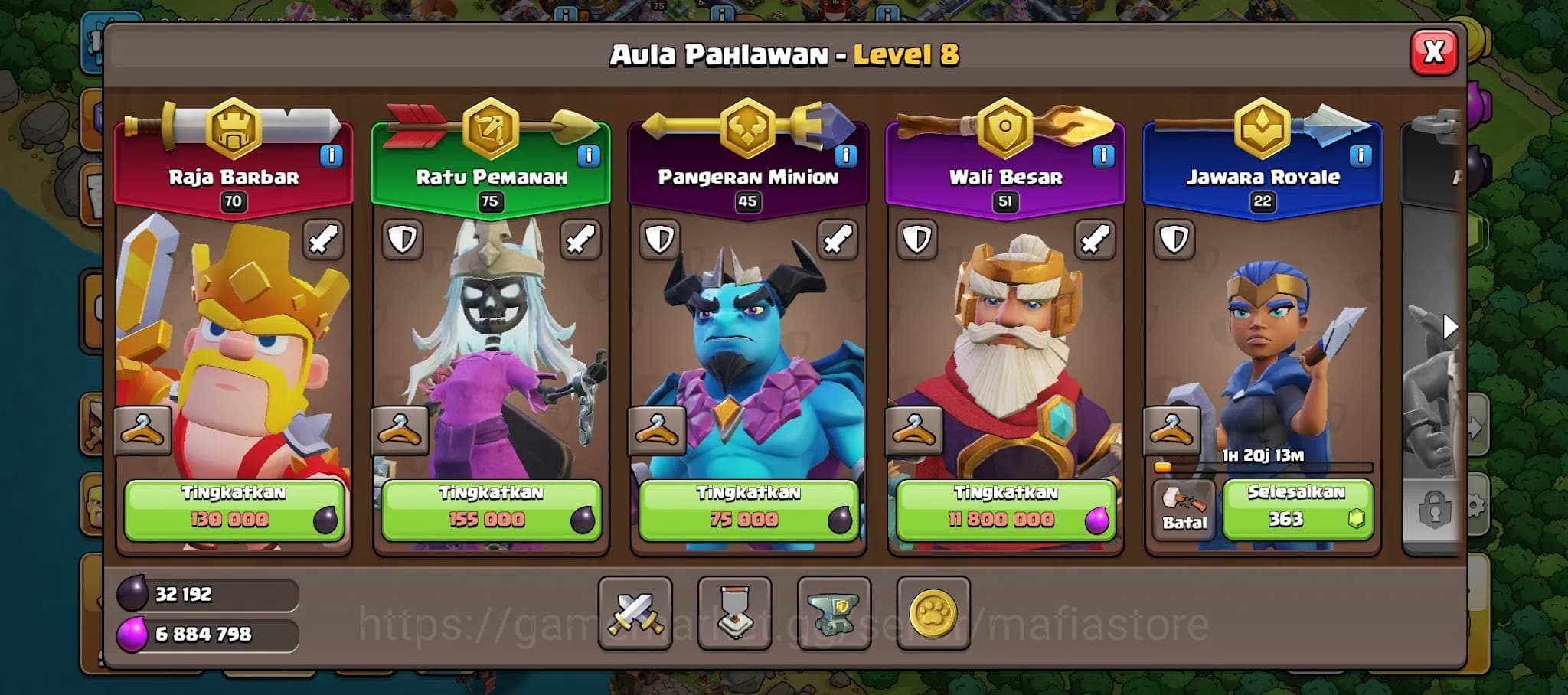 Clash of Clans Accounts TH16 Max Witch Lvl 18 Global #27, AQ 75 BK 70 GW 5 image 6