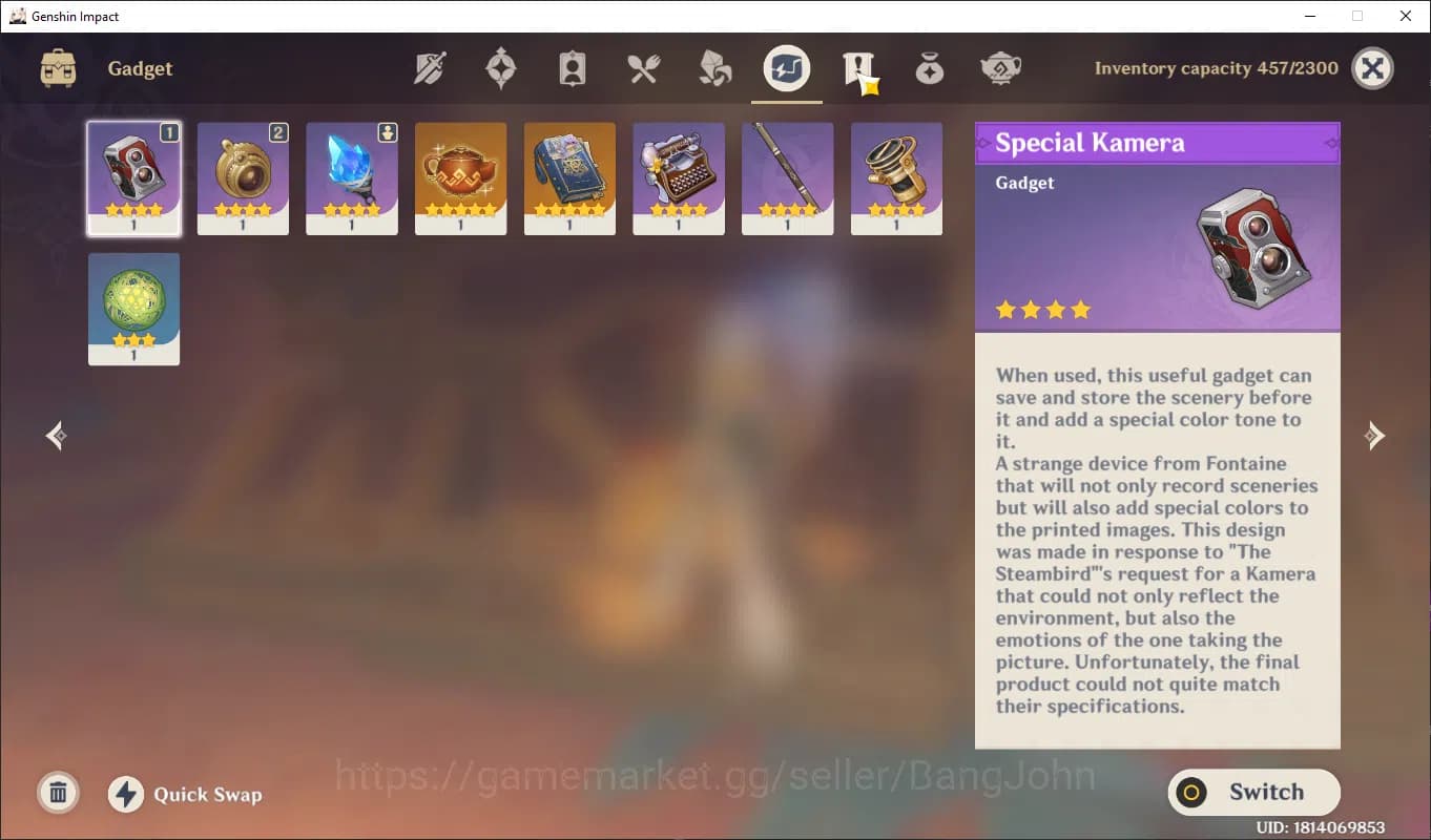 Genshin Impact Accounts ASIA | AR 50, Arleccino, furina, XILONEN, XIANGLIN image 7