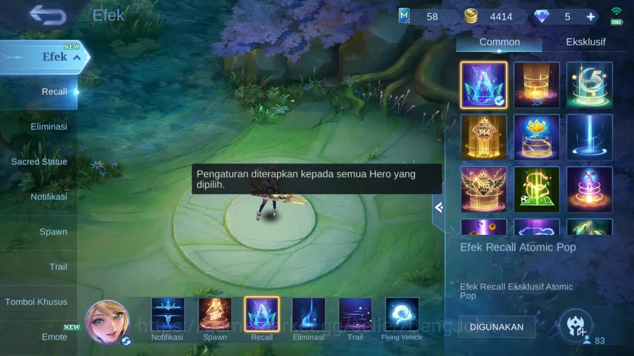 Mobile Legends: Bang Bang Accounts GLOBAL Hero 83 Skin 91 | Lightborn Granger | Dtame image 6