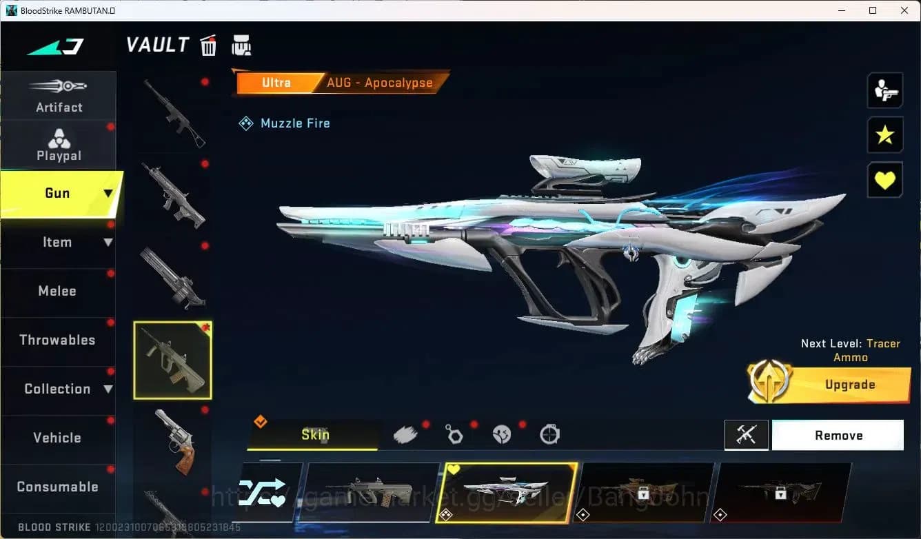 Blood Strike Accounts ASIA | 1 TR: FN2000|2 ULTRA: M4A1,AUG|1 Limited MP image 11