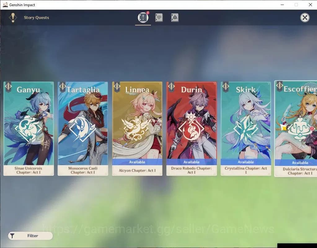 Genshin Impact Accounts ASIA | AR 56 | 9 Limit+4(*5WeP) | (Flins,AyakaC1)+ image 16