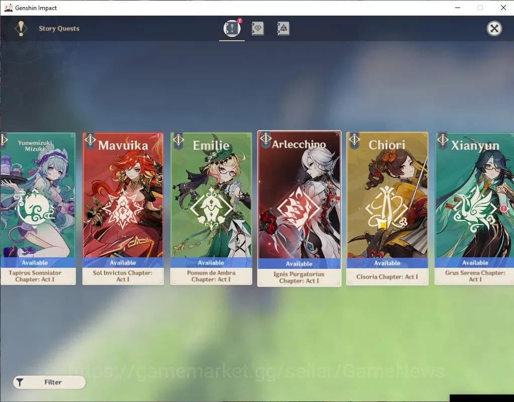 Genshin Impact Accounts ASIA | AR 56 | 9 Limit+4(*5WeP) | (Flins,AyakaC1)+ image 17