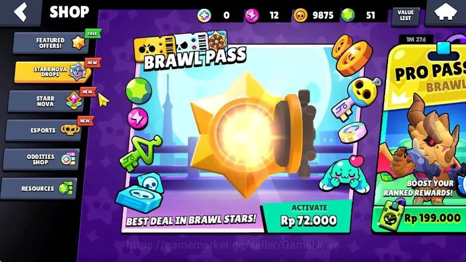 Brawl Stars Accounts 1105 Trophy|17 Brawlers 1 Max Lvl (Edgar)|2 Legend image 7