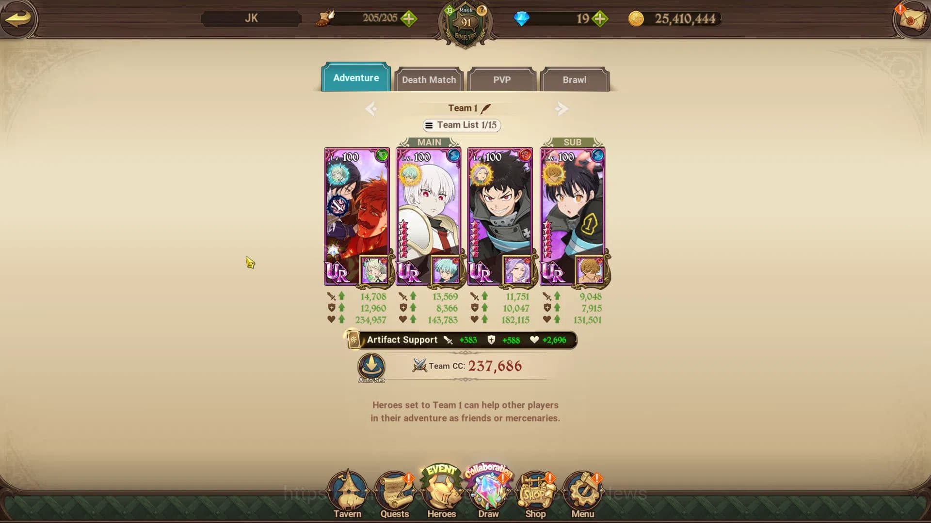 The Seven Deadly Sins: Grand Cross Accounts Asia|4M CC|2 LR+7 UR+Many Collab|Subaru&Beatrice,R image 11