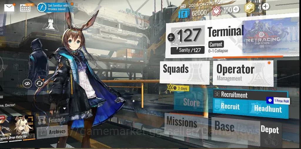 Arknights Accounts Lv1 | Fresh Starter | 1 Limited | Wisadel | Termin image 1