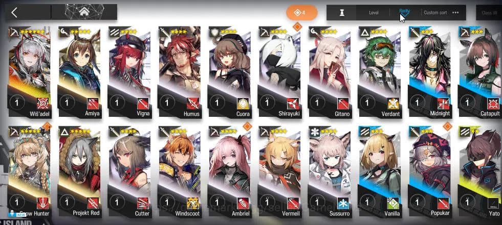 Arknights Accounts Lv1 | Fresh Starter | 1 Limited | Wisadel | Termin image 4