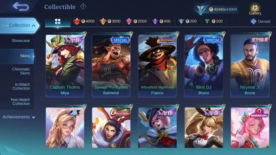 Mobile Legends: Bang Bang Accounts Global|Hero 128 Skin 189|Expert|Prime Granger|M7 G image 14