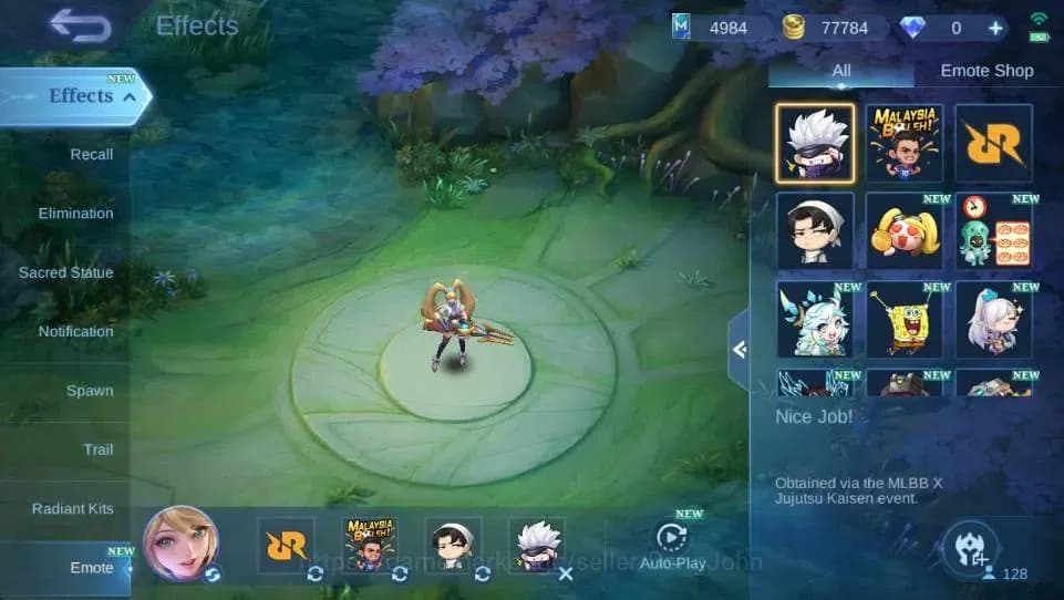 Mobile Legends: Bang Bang Accounts Global|Hero 128 Skin 189|Expert|Prime Granger|M7 G image 7