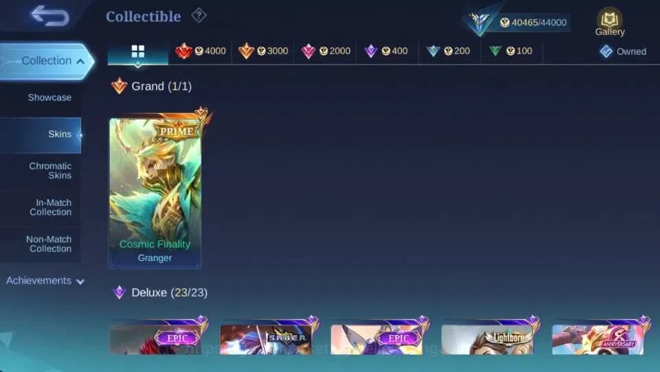 Mobile Legends: Bang Bang Accounts Global|Hero 128 Skin 189|Expert|Prime Granger|M7 G image 8
