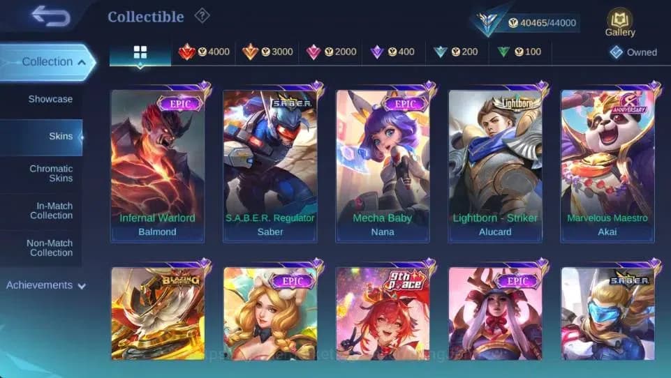 Mobile Legends: Bang Bang Accounts Global|Hero 128 Skin 189|Expert|Prime Granger|M7 G image 9