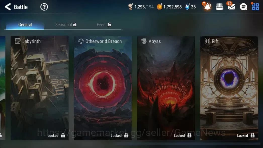 Epic Seven Accounts GLOBAL Unverif|New Era|2 ML (DJ Basar,LW Peira)+Ta image 10