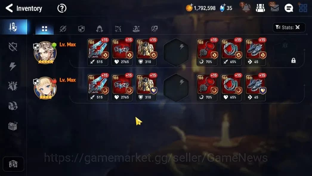 Epic Seven Accounts GLOBAL Unverif|New Era|2 ML (DJ Basar,LW Peira)+Ta image 11