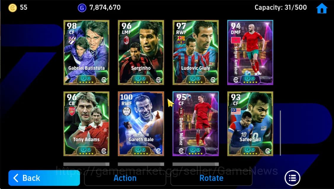 eFootball Accounts Mobile|Bigtime(EdenHazard Momentum Dribbling),Cafu image 8