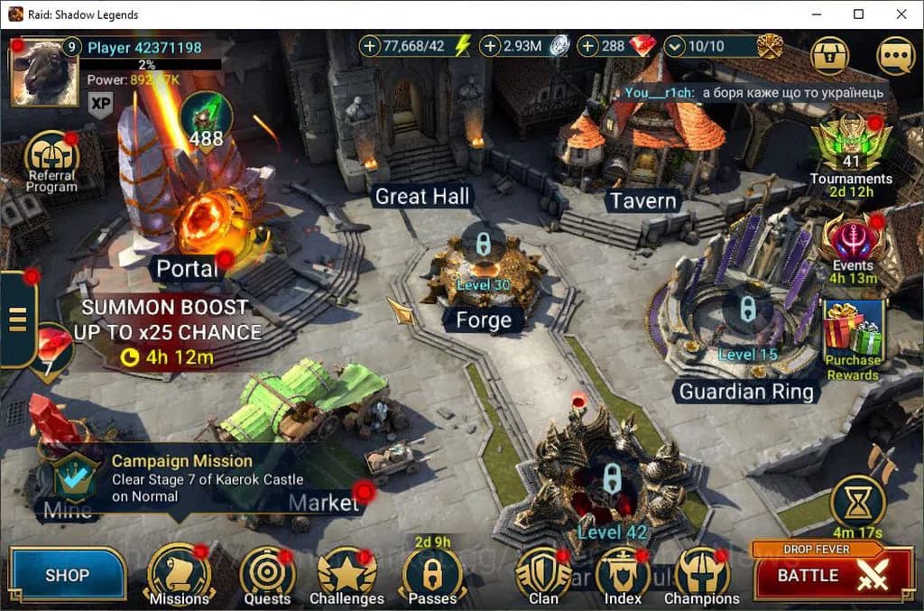 Raid: Shadow Legends Accounts Lv9 892K Power|1 Mythic(Galathir)|24 Legend(Ninja, image 1