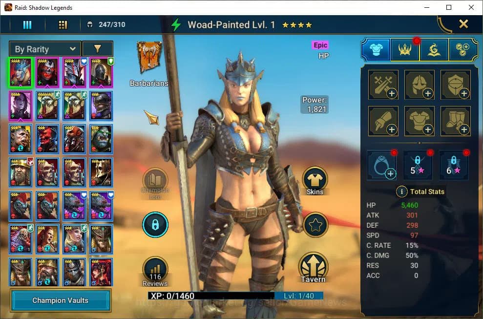 Raid: Shadow Legends Accounts Lv9 892K Power|1 Mythic(Galathir)|24 Legend(Ninja, image 15