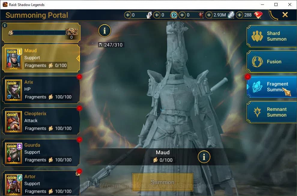 Raid: Shadow Legends Accounts Lv9 892K Power|1 Mythic(Galathir)|24 Legend(Ninja, image 6