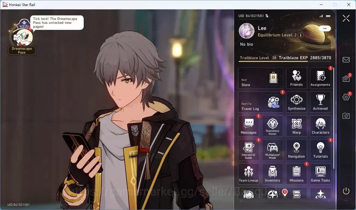 Honkai Star Rail Accounts ASIA | TL38 | Hyacine L50, Ruan Mei L50, Castorice image 1