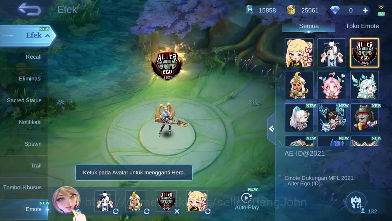 Mobile Legends: Bang Bang Accounts Hero 132 Skin 316 | Legend Franco | Prime Beatrix image 16