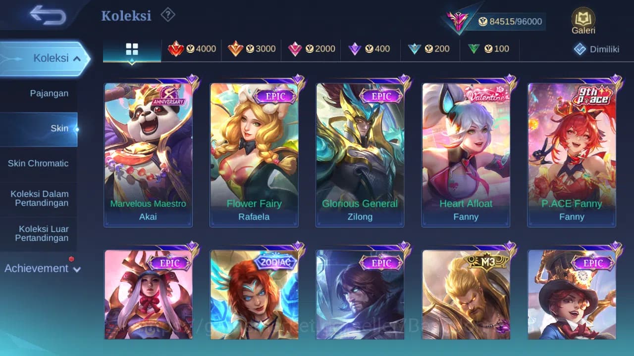 Mobile Legends: Bang Bang Accounts Hero 132 Skin 316 | Legend Franco | Prime Beatrix image 7
